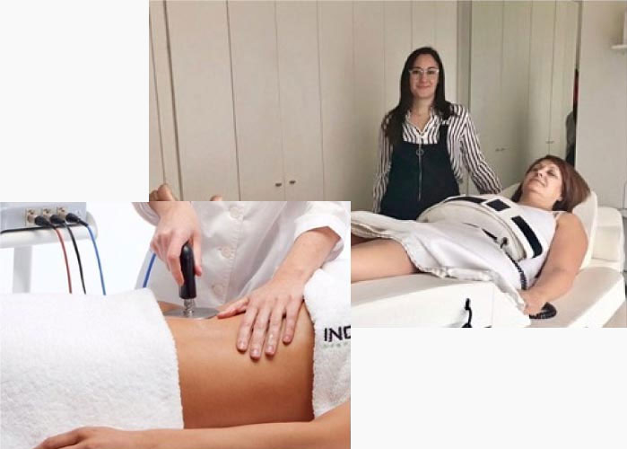 Elisabet Parés Centro Estético masaje abdomen